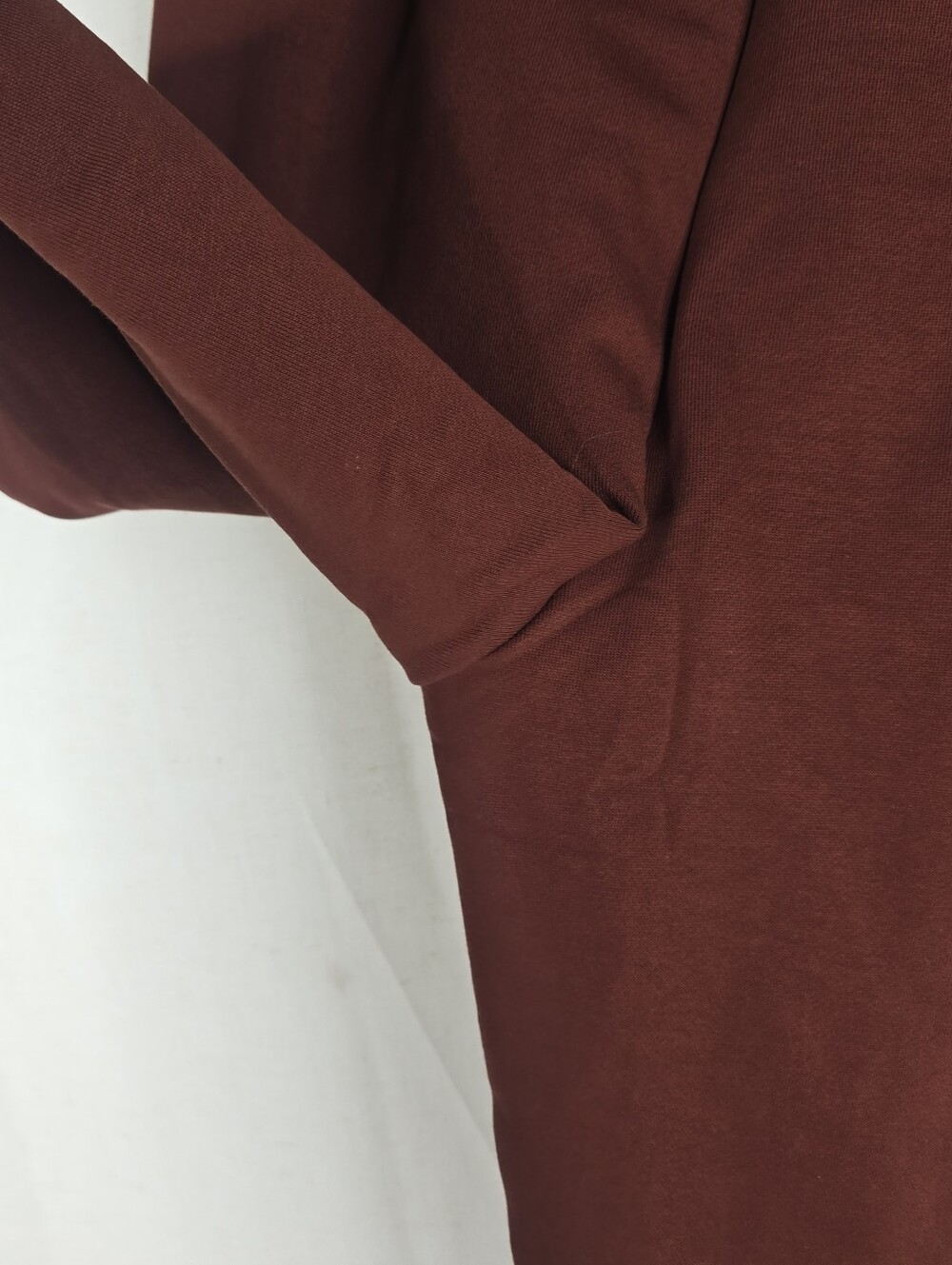 Pact Womens Small One For All Unisex Mahogany Dark Burnt Orange Sweatpants - Picture 6 of 9